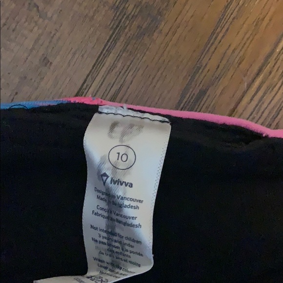 Black Ivivva Leggings - Picture 3 of 4